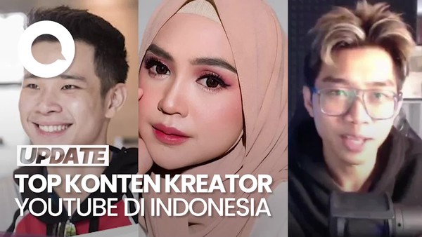 3 YouTuber dengan Subscriber Terbanyak di Indonesia