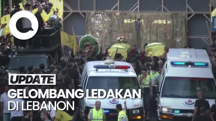  Lebanon Dihantam Gelombang Ledakan, Puluhan Nyawa Melayang