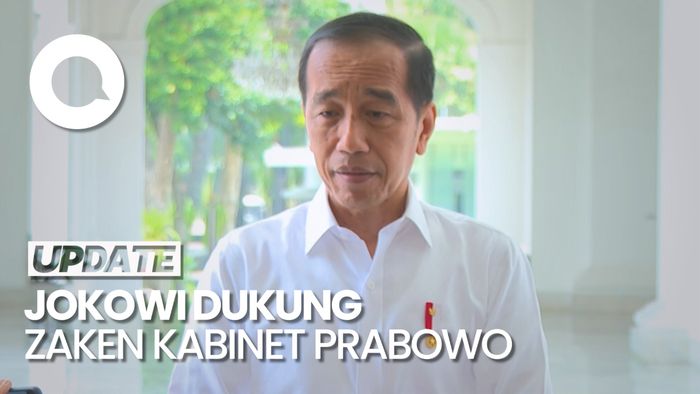 Jokowi Dukung Zaken Kabinet Prabowo, Soal Menteri Bertambah Hak Prerogatif