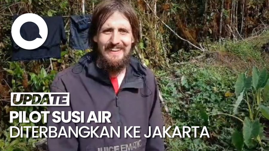 Pilot Susi Air Diterbangkan ke Jakarta, Tiba di Halim Malam Ini