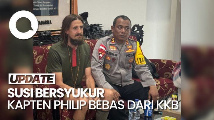 Ucapan Terima Kasih Susi Pudjiastuti seusai Kapten Philip Bebas dari KKB