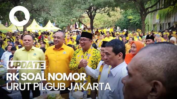 RK soal Nomor Urut: Dulu Nomor 4 Pilwalkot-1 di Pilgub, Dua-duanya Menang
