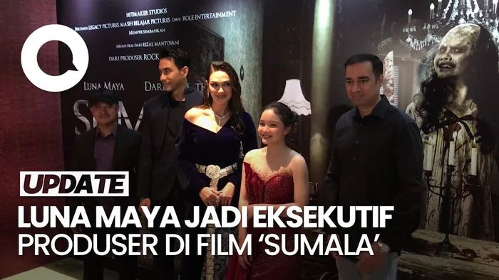 Luna Maya Akui Lebih Tegang Jadi Eksekutif Produser Ketimbang Main Film