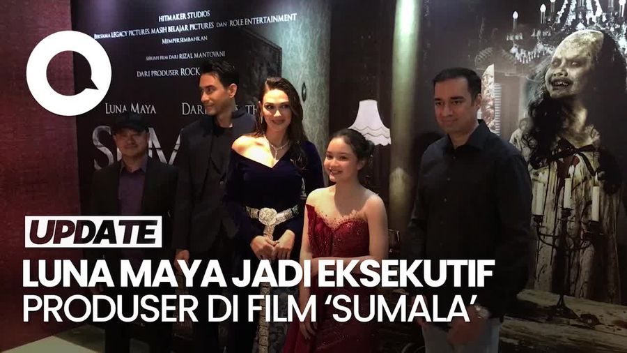 Luna Maya Akui Lebih Tegang Jadi Eksekutif Produser Ketimbang Main Film
