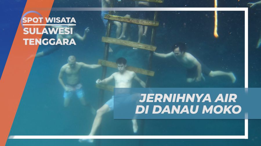 Mengeksplor Kejernihan Air Danau Moko yang Sebening Kaca, Sulawesi Tenggara