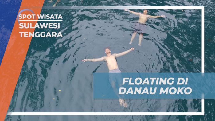 Bersantai Sambil Floating-floating Menikmati Suasana Tenang Danau Moko, Sulawesi Tenggara