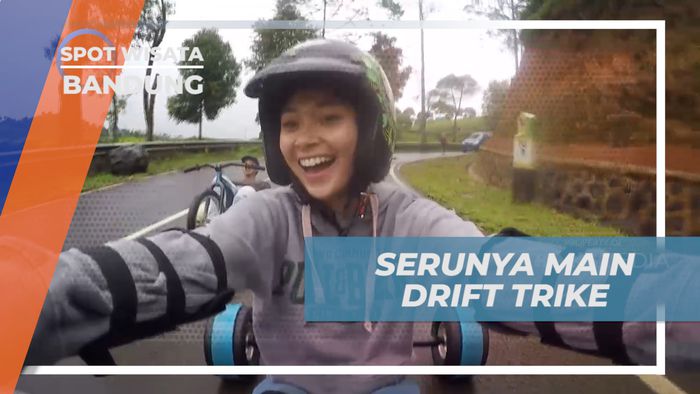 Menikmati Keseruan Bermain Drift Trike yang Mengasah Nyali, Bandung