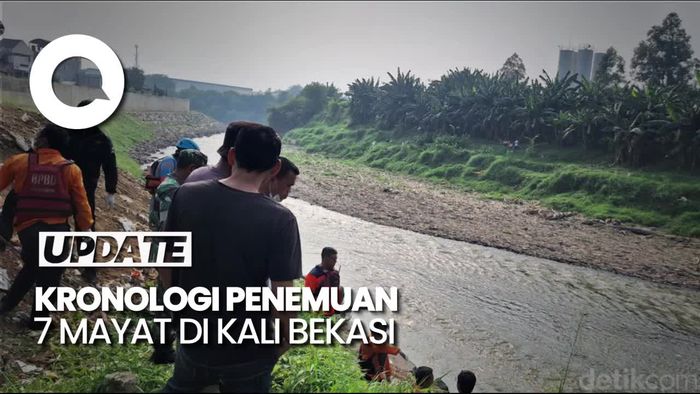 Cerita Saksi Saat Penemuan 7 Mayat di Kali Bekasi