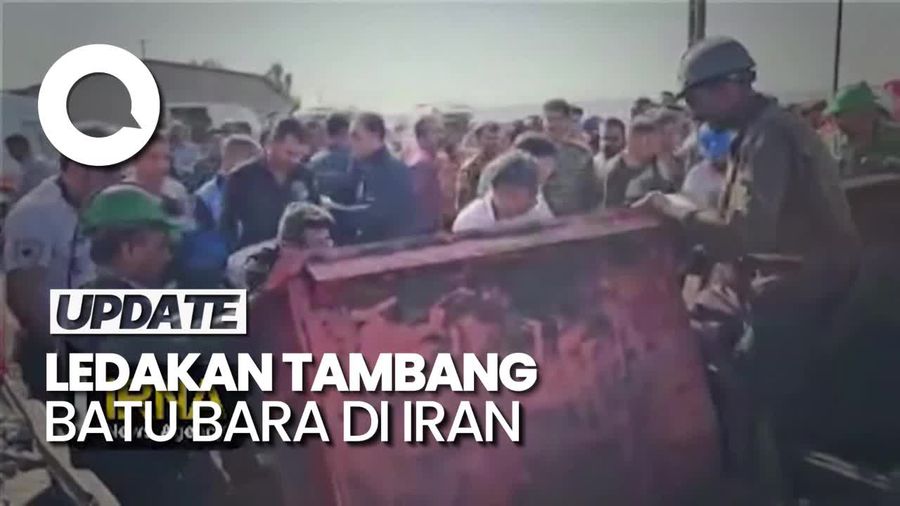 Ledakan Tambang Batu Bara di Iran, Puluhan Orang Tewas