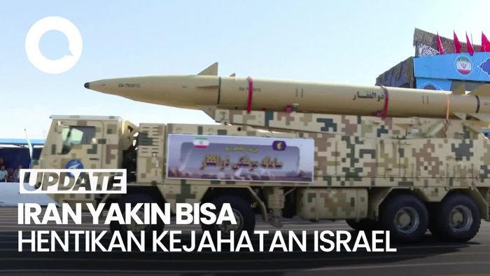 Pamer Rudal-Drone Lokal, Iran Klaim Bisa Hentikan Kejahatan Israel