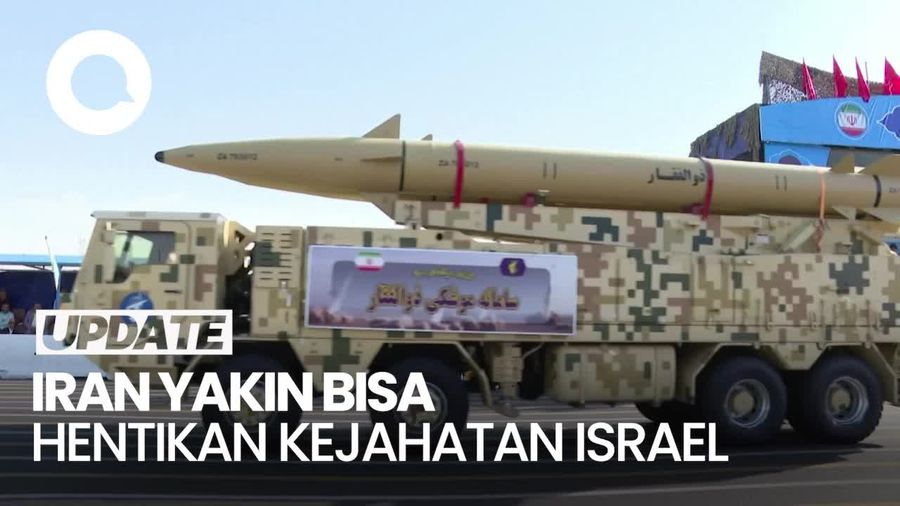 Pamer Rudal-Drone Lokal, Iran Klaim Bisa Hentikan Kejahatan Israel
