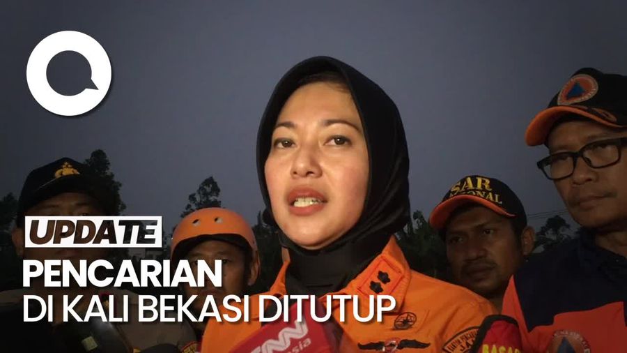 Pencarian Ditutup, Basarnas Tak Temukan Korban Lain di Kali Bekasi