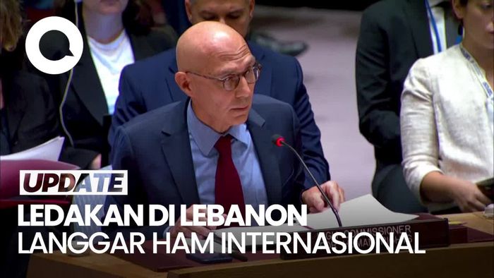 PBB soal Ledakan Massal di Lebanon: Melanggar Hukum HAM Internasional