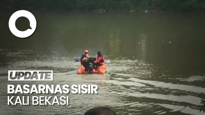Basarnas Masih Sisir Kali Bekasi, Cari Kemungkinan Korban Lain