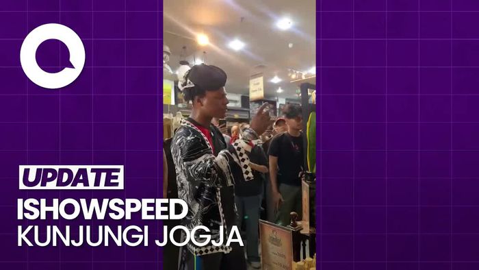 Main ke Malioboro, IShowSpeed Sempat Cicipi Jamu dan Bakpia