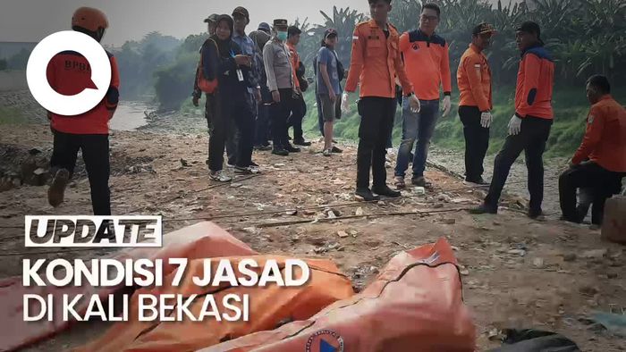Polisi Sebut Tak Ada Luka di 7 Jasad Remaja yang Tewas di Kali Bekasi