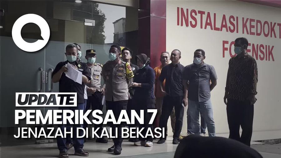 7 Mayat di Kali Bekasi Diduga Terendam Selama 24 Jam