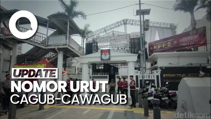 Pengundian Nomor Urut Cagub-Cawagub Jakarta Akan Digelar Besok
