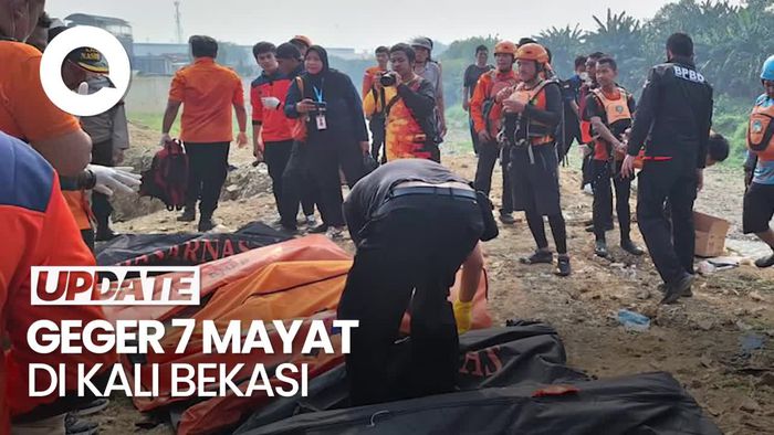 Sederet Fakta Terkini soal Penemuan 7 Mayat di Kali Bekasi