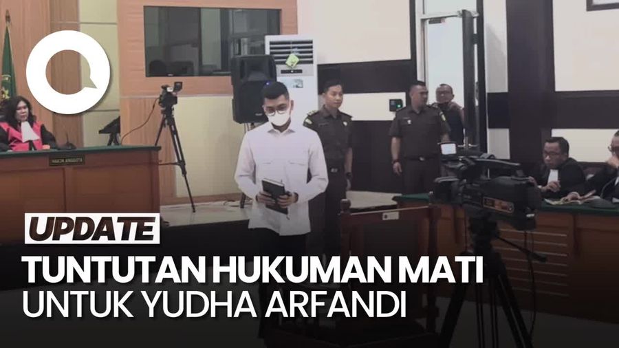 Yudha Arfandi Dituntut Hukuman Mati atas Kasus Kematian Dante