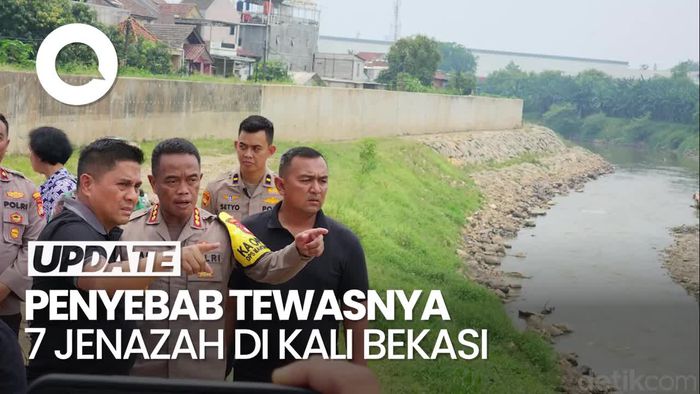 Polisi soal 7 Mayat di Kali Bekasi: Bukan Asumsi, Faktanya Loncat