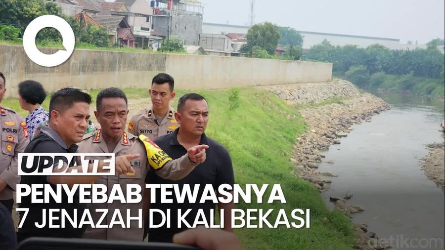 Polisi soal 7 Mayat di Kali Bekasi: Bukan Asumsi, Faktanya Loncat