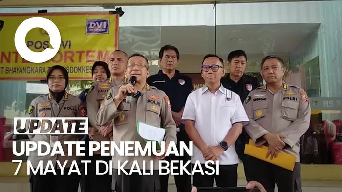 Soal 7 Mayat di Kali Bekasi, Polisi Sebut 5 Keluarga Telah Lapor ke RS Polri 
