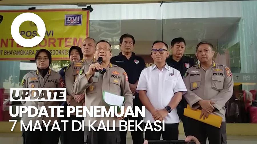 Soal 7 Mayat di Kali Bekasi, Polisi Sebut 5 Keluarga Telah Lapor ke RS Polri 