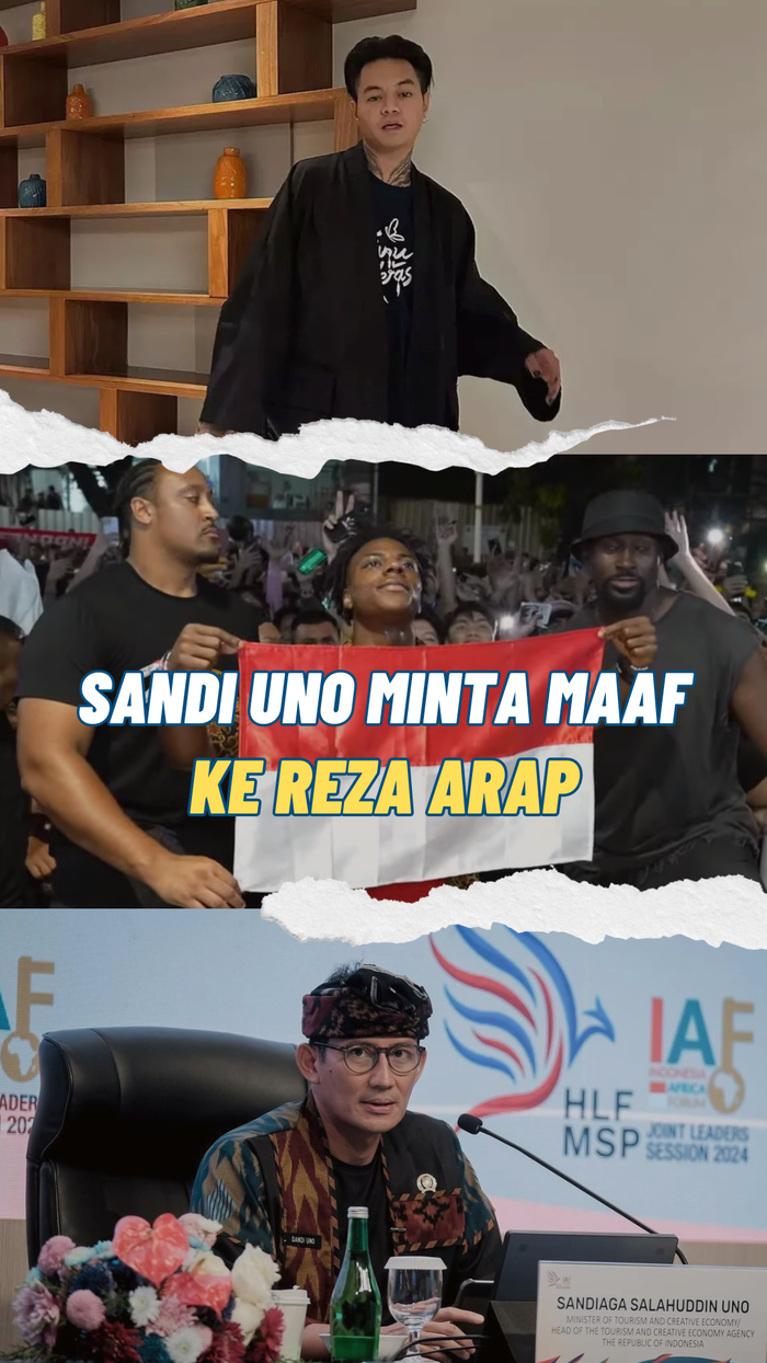 Cuitan Sandi Uno soal Kunjungan IShowSpeed yang Bikin Reza Arap Kesal