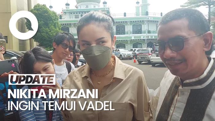 Nikita Mirzani Ingin Bertemu Vadel Badjideh Tanpa Kamera dan CCTV