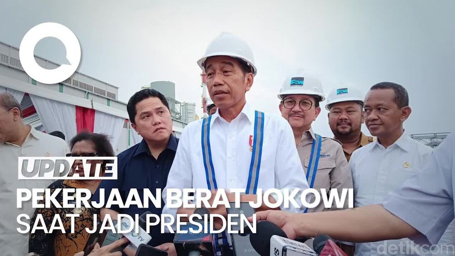Jokowi Cerita Pekerjaan Paling Melelahkan Selama 10 Tahun Jadi Presiden