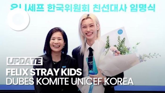 Penunjukan Felix Stray Kids Sebagai Duta Besar Komite UNICEF Korea