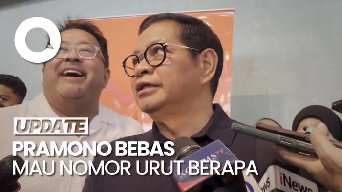 Pramono soal Nomor Urut: Berapa pun Bawa Keberuntungan