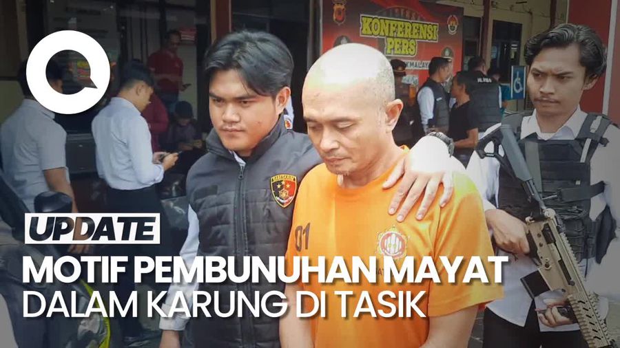 Motif Pembunuhan Mayat dalam Karung di Tasik, Pelaku Sakit Hati Ditagih Utang
