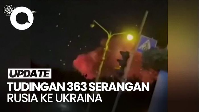 Rusia Dituding Lancarkan 363 Serangan ke Ukraina