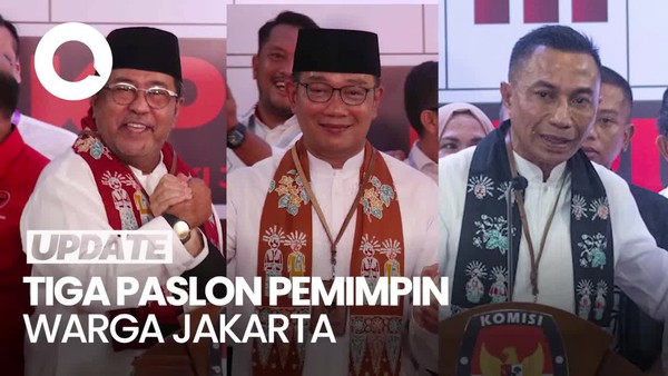 Pramono-Ridwan Kamil-Dharma, Calon Pemimpin Warga Jakarta