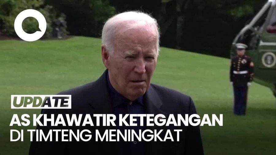 AS Khawatir soal Eskalasi Konflik di Timur Tengah, Tapi...
