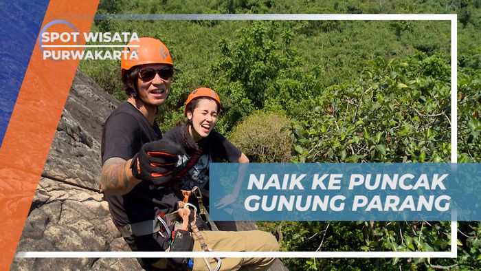 Berpetualang Menantang Nyali Mendaki Puncak Gunung Parang, Purwakarta