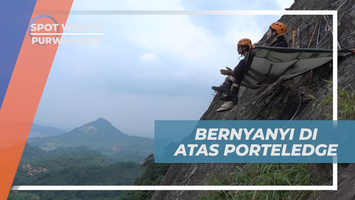 Menikmati Keseruan, Bernyanyi Ria di Atas Porteledge, Purwakarta