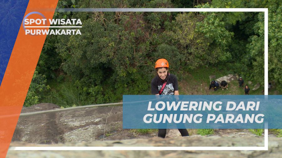 Sensasi Pertama Kali Mencoba Lowering di Gunung Parang, Purwakarta