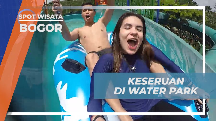 Menikmati Keseruan Bermain Slide Pool di Water Park Kota Hujan, Bogor