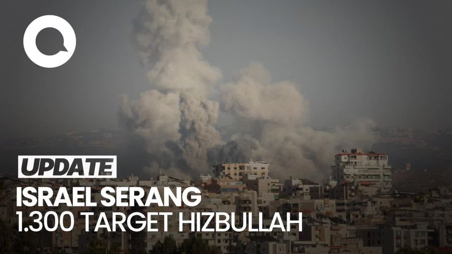 Serangan Besar-besaran Israel ke Lebanon Tewaskan 492 Orang