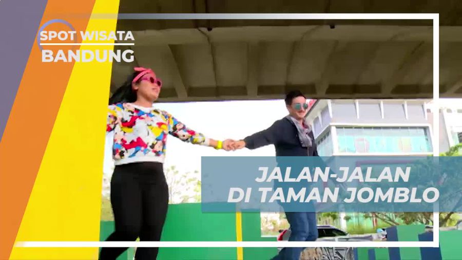 Menghabiskan Waktu di Taman Jomblo yang Unik, Bandung