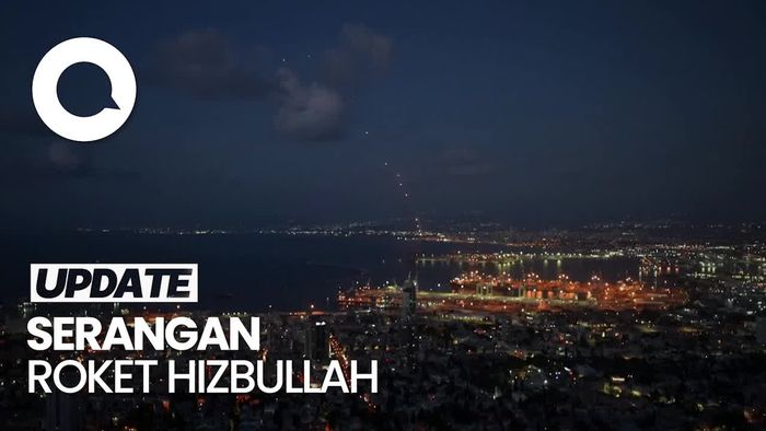 Sirene Meraung saat Roket Hizbullah Bombardir Israel