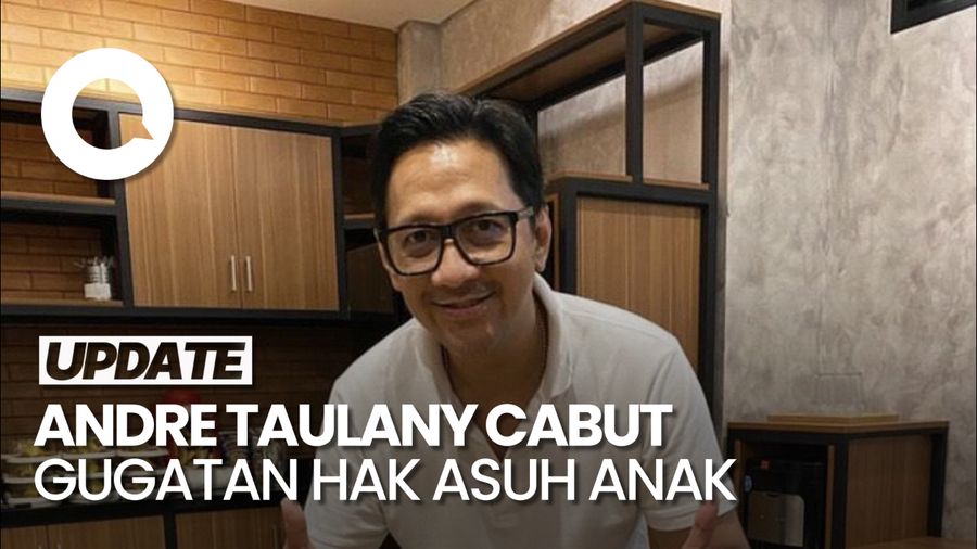 Video: Andre Taulany Sudah Cabut Gugatan Hak Asuh Anak dan Harta Gana-gini