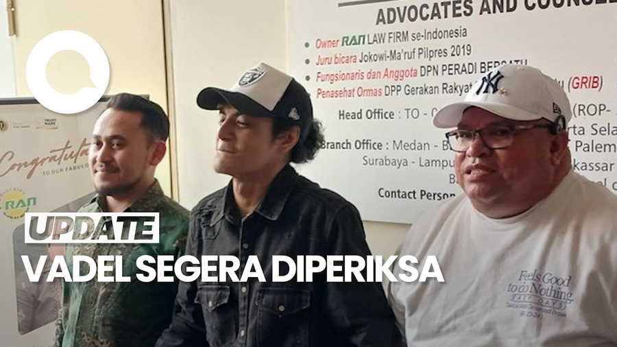 Video: Polisi Akan Panggil Vadel Badjideh untuk Diperiksa Minggu Ini