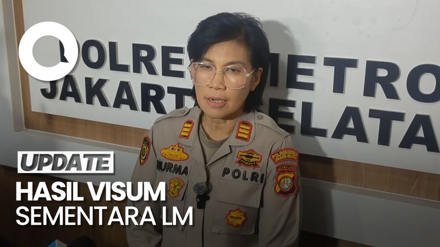 Video: Polisi Baru Terima Hasil Visum Sementara LM