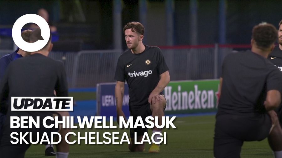 Video: Sempat Diusir Maresca, Chilwell Kembali Masuk Skuad Chelsea