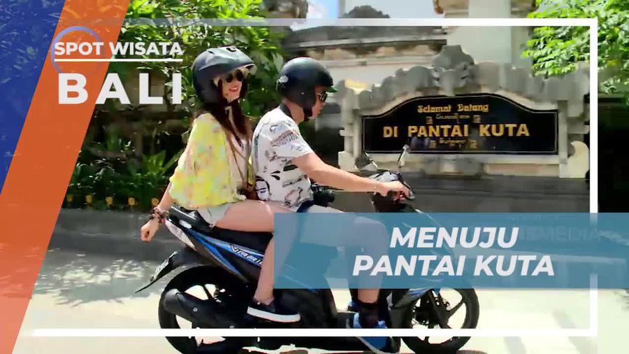 Petualangan Menuju Pantai Kuta dengan Motor Sewa, Bali