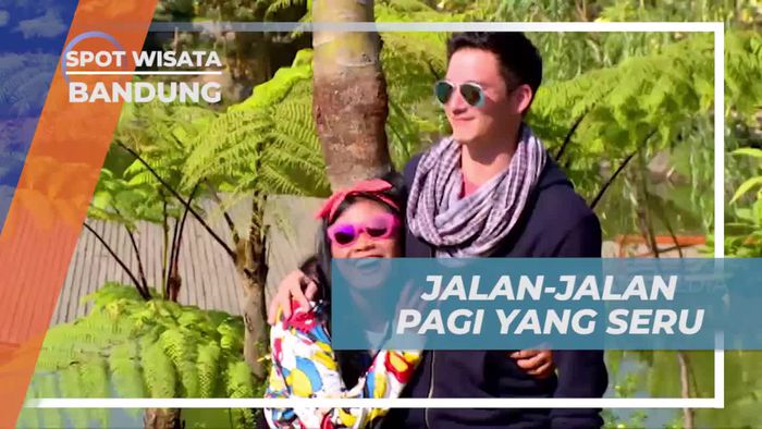 Jalan-Jalan Pagi Seru di Dusun Bambu, Bandung